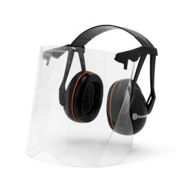 Husqvarna hallásvédő arcvédővel kertészeti munkákhoz