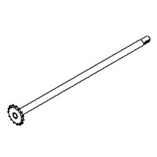 Husqvarna tengely R200/R300 forgó keféhez (Outlet)