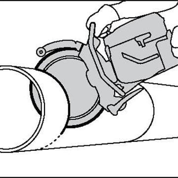 Husqvarna K970 RING benzines falvágó szett téglafal vágáshoz (vágógyűrűvel)
