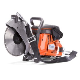 Husqvarna K770 Rescue benzines beton- és fémdaraboló + Vákuum-forrasztott tárcsa baleseti mentéshez