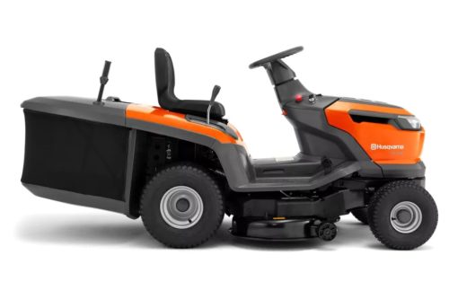 Husqvarna TC 114 fűnyíró traktor fűgyűjtővel