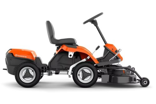 Husqvarna R 112iC akkumulátoros rider (vágóasztallal)