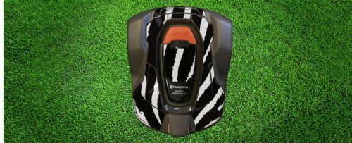 Husqvarna 430X matrica szettzebra